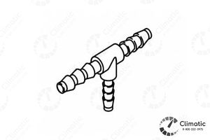 Тройник топливный 6*6*6 Eberspacher