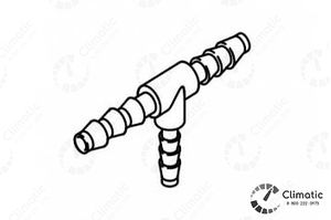 Тройник топливный 10*6*10 Eberspacher