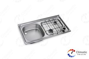 Dometic HS 2421L ,2 конф., 1х1000Вт;1х1800Вт,, 204г/ч, 30мбар, поджиг 12В, лев.