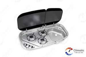 Dometic HSG 3436, 3конф. 3 x 1,6 кВт, 350 г/ч, мойка справа