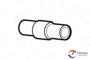 Переходник для соединения и удлин. шлангов туалетных с-м, 38x38мм