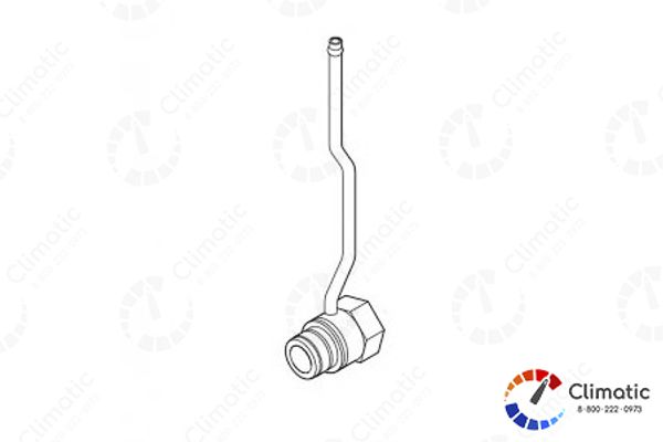 Штуцер топливный свечи