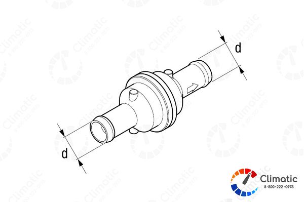 Обратный клапан 20/20, шт