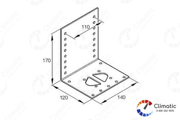 Кроншт.ейн отопителя Airtronic / Airtronic M