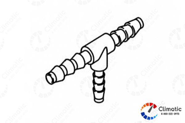 Тройник топливопровода D 8/4/8 мм Eberspacher