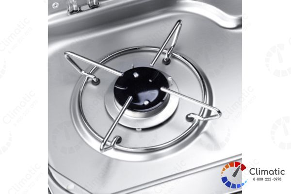 Dometic HSG 2370R, 2 конф., 1х1000Вт;1х1800Вт, 204г/ч, 30мбар, стекл. раздельн. крышка, прав.