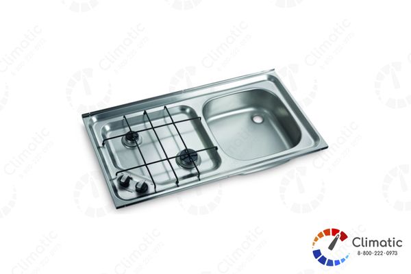 Dometic HS 2421R ,2 конф., 1х1000Вт;1х1800Вт,, 204г/ч, 30мбар, поджиг 12В, прав.