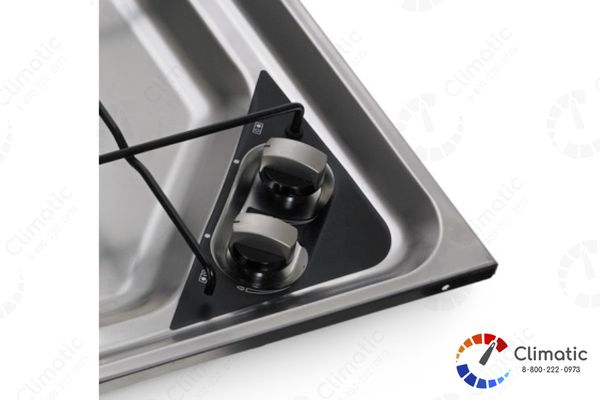 Dometic HS 2421L ,2 конф., 1х1000Вт;1х1800Вт,, 204г/ч, 30мбар, поджиг 12В, лев.