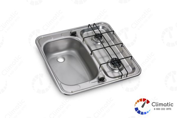 Dometic HS 2460L, 2 конф., 1х1000Вт;1х1800Вт,, 204г/ч, 30мбар, поджиг 12В, рак. лев.