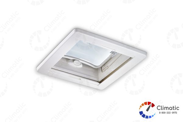 Люк DOMETIC/Seitz Mini Hekiplus, ручн.- рычаг, 3 полож., макс. угол 50гр., толщина крыши 25-42мм, с принуд.