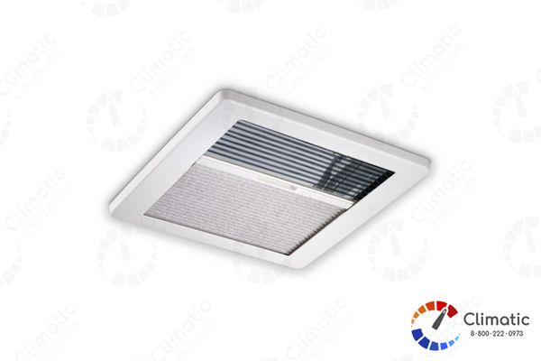 Люк DOMETIC/Seitz Mini Hekiplus, ручн.- рычаг, 3 полож., макс. угол 50гр., толщина крыши 25-42мм, с принуд.