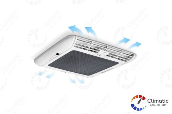 Кондиционер автодом накрышный DOMETIC FreshJet 1100, 3400 Бте/ч , питание 220В с вент панелью ADB