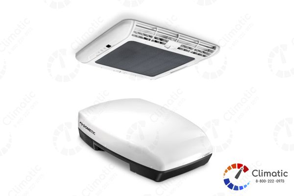 Кондиционер автодом накрышный DOMETIC FreshJet 3200, 9560 Бте/ч., охлаждающая способность 2800Вт, нагревание 3300Вт, питание 220В с вент панелью ADB