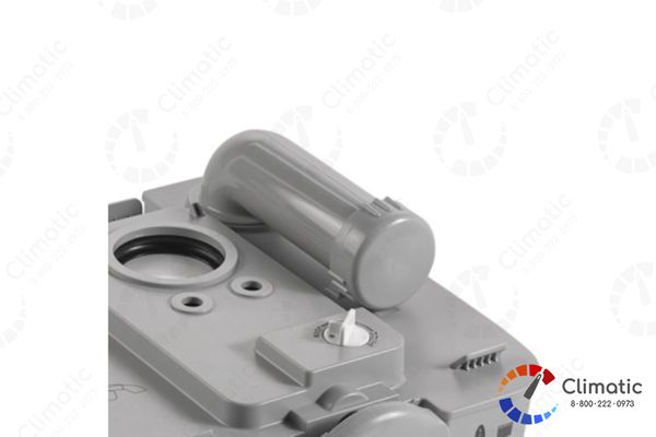 Туалет портативный DOMETIC 972, для отх. 9.8л, смыв. 8.7л, цв. сер.