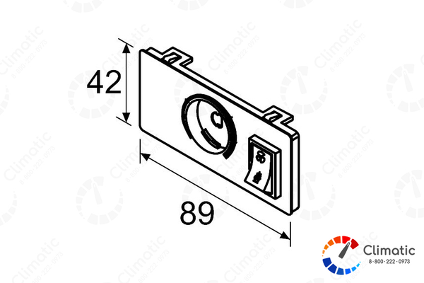 Перелючатель режима вентиляции Webasto