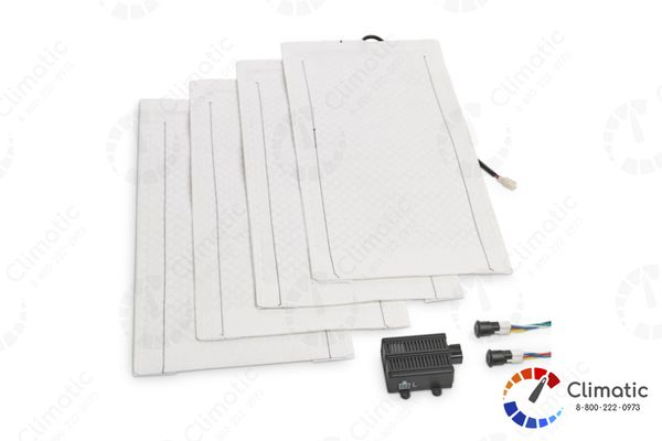 Комплект встраиваемая обогрева на 2 сиденья Dometic MagicComfort MSH 300, 3 ступ.10-70Вт, нагр.эл-ты карбон ( композит на основе углеволокна), низ/верх ВхШ 580x270мм, питание 12В