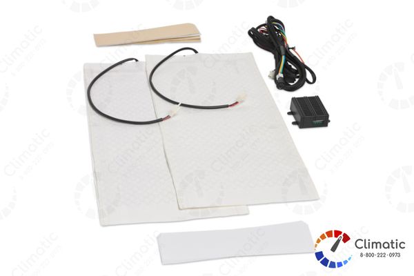 Комплект встраиваемая обогрева на 1 сиденье Dometic MagicComfort MSH 301, 3 ступ.10-70Вт, нагр.эл-ты карбон ( композит на основе углеволокна), низ/верх ВхШ 580x270мм, питание 12В