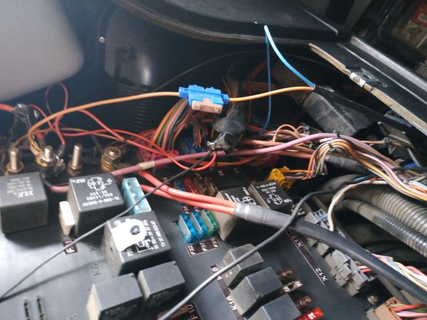 Восстановление проводки отопителя (Н-Ч)